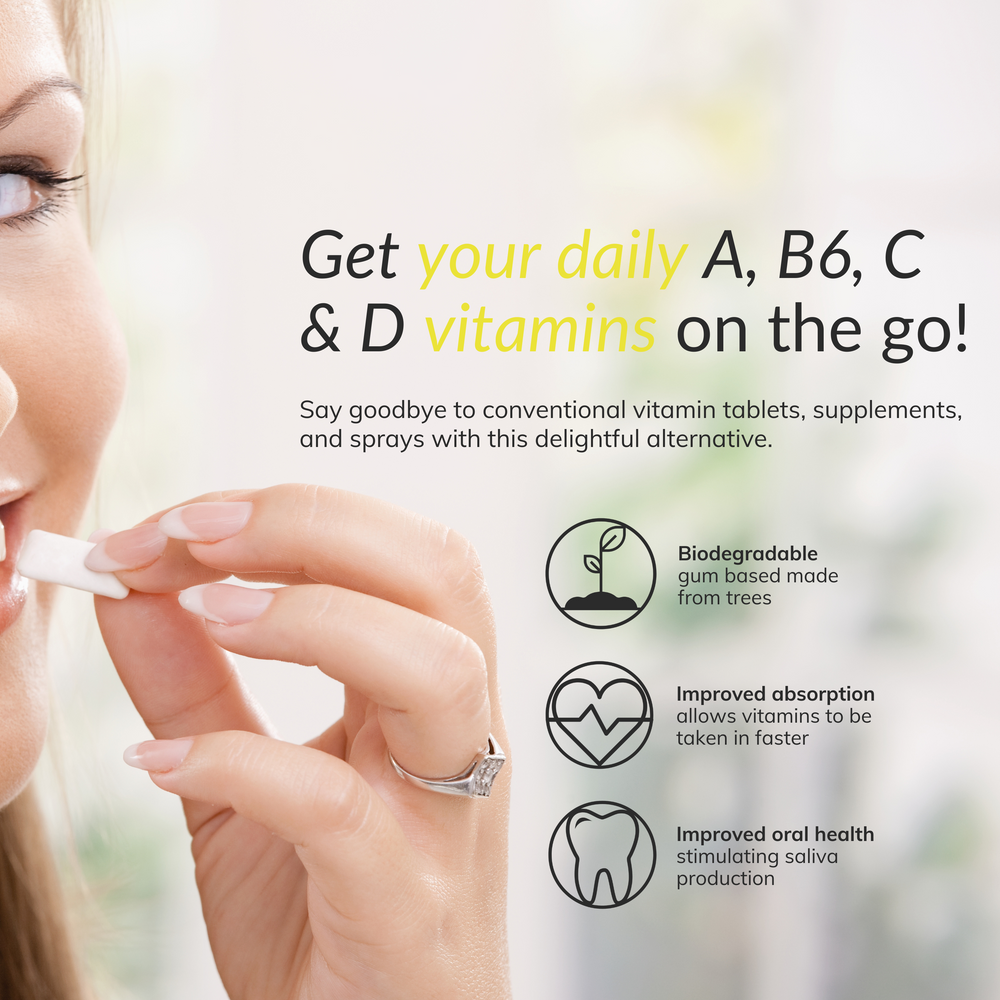 
                      
                        Vitamin  Chewing Gum - Lemon (56pcs)
                      
                    