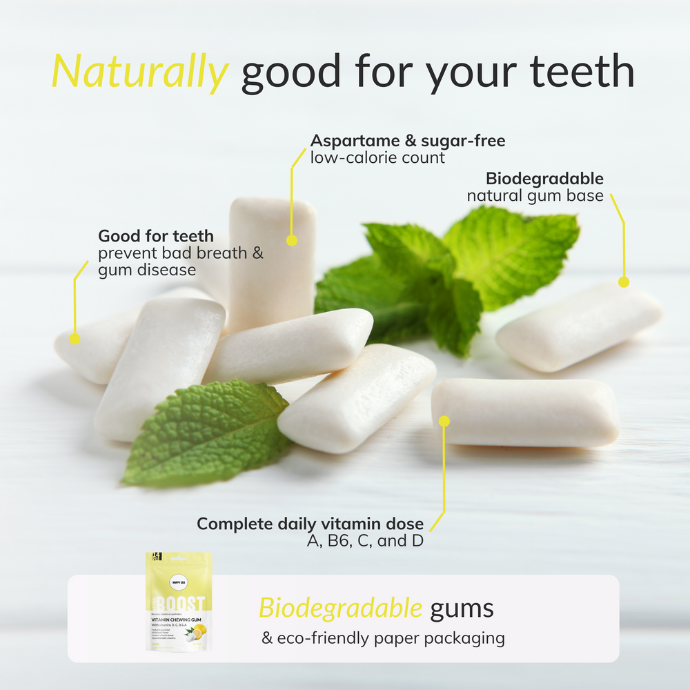 
                      
                        Vitamin  Chewing Gum - Lemon (56pcs)
                      
                    