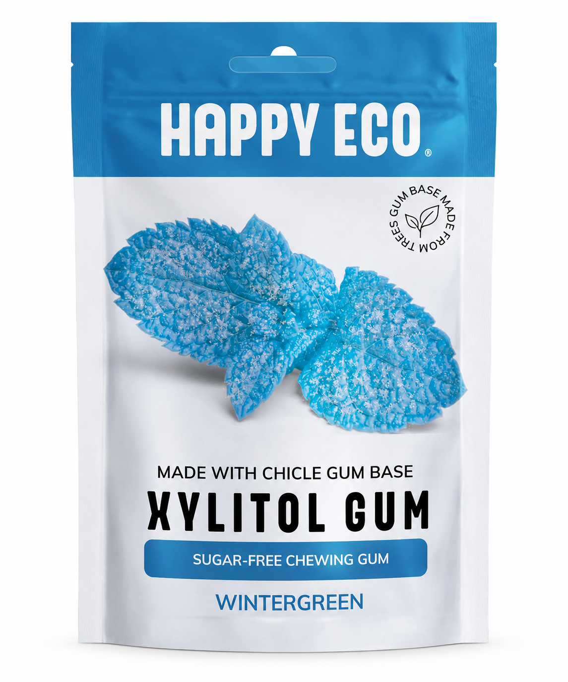 Happy Eco Wintergreen Xylitol Gum